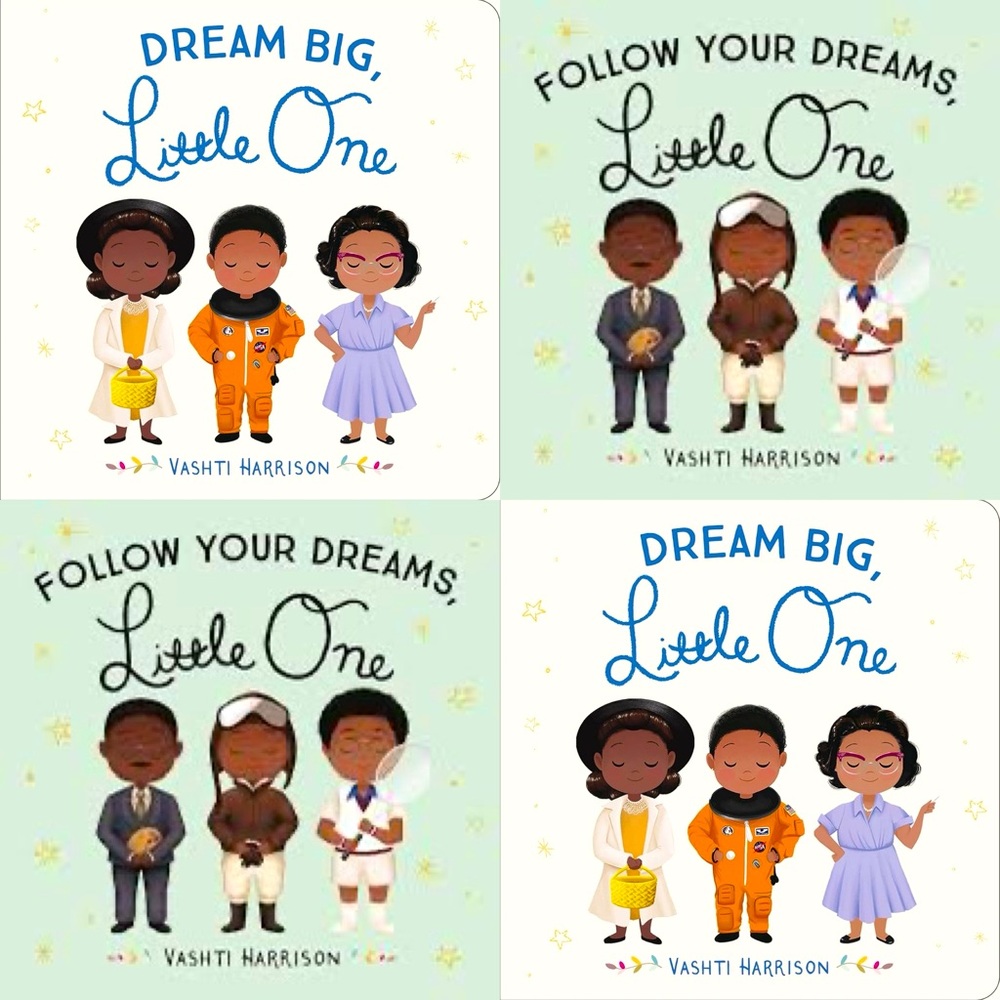 👸🏿Set of 2 Vashti Harrison Board Books